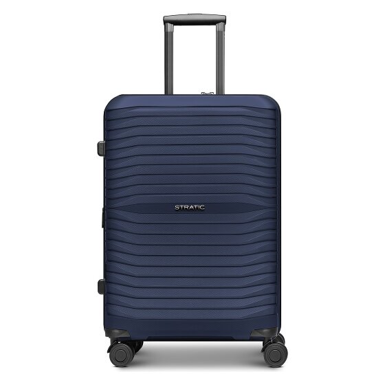 Stratic Shine 4 wheels Trolley 66 cm Expandable