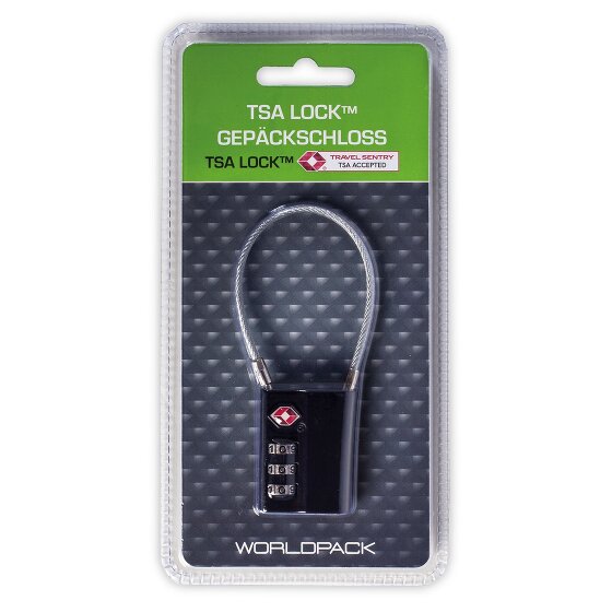 Worldpack Reiseaccessoires Luggage lock with combination lock 9.5 cm