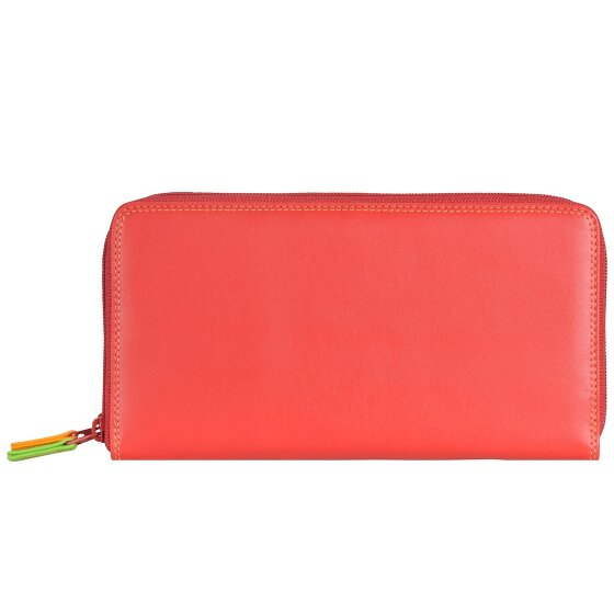 Mywalit Large Double Zip Around Purse wallet leather 18 cm