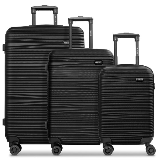 Redolz Essentials 16 3-SET 4 wheels Suitcase set 3-piece