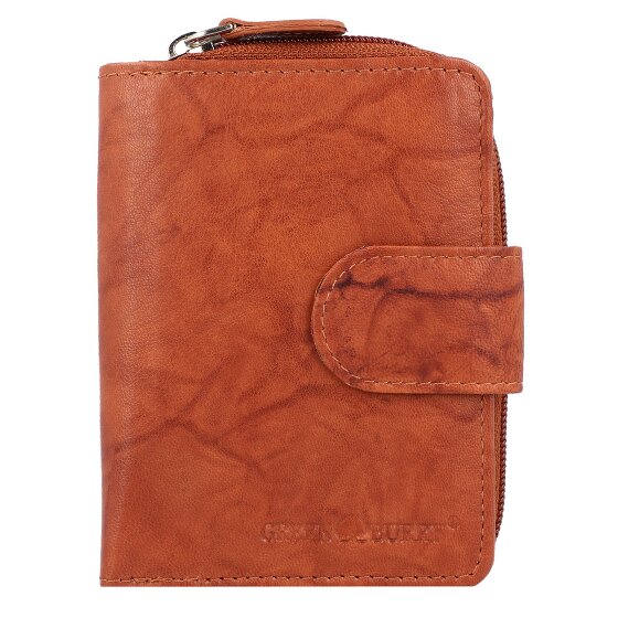 Greenburry Basic wallet RFID leather 9 cm