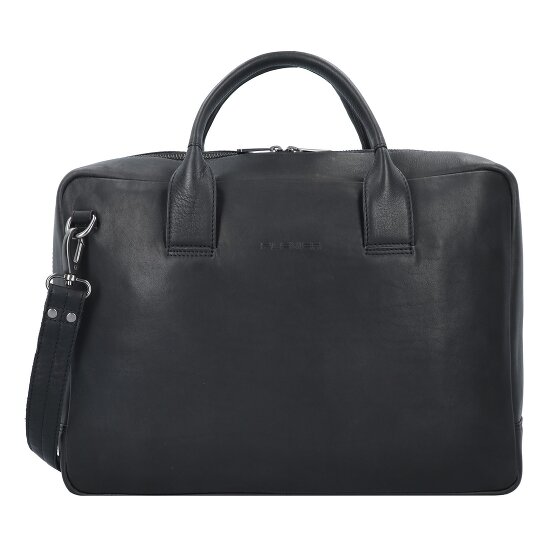 Plevier Gherkin Gherkin Briefcase Leather 40 cm Laptop compartment
