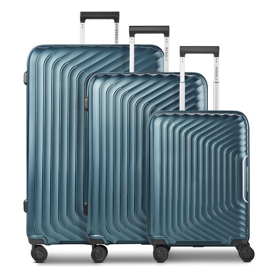 Redolz Essentials 01 4 wheels Suitcase set 3-piece Expandable