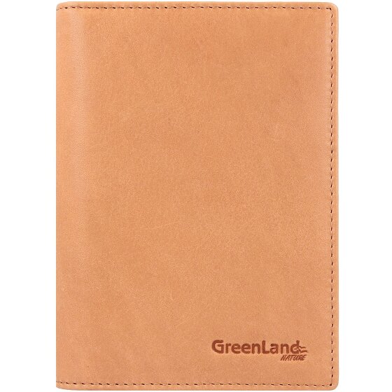 Greenland Nature Soft Colour passport case RFID leather 12 cm
