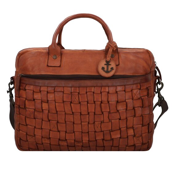 Harbour 2nd Urban Poets Briefcase Leather 40 cm Laptop compartment