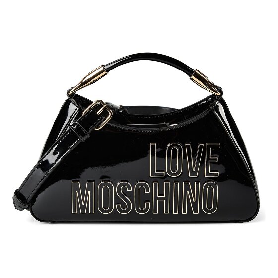Love Moschino Enameled Logo Handbag 27 cm