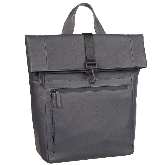 Leonhard Heyden Hague backpack leather 40 cm laptop compartment