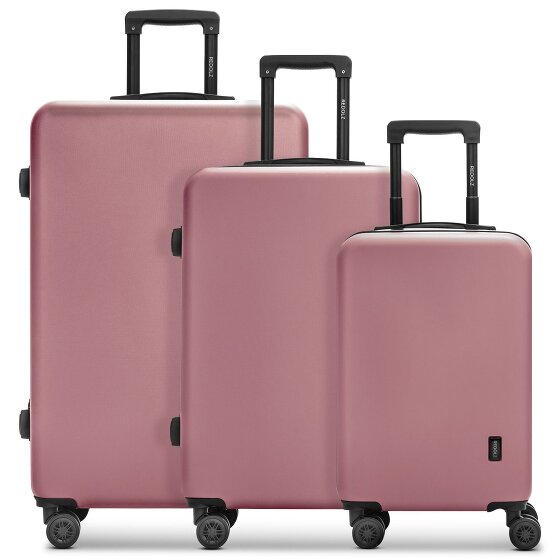 Redolz Essentials 09 3-SET 4 wheels Suitcase set 3-piece
