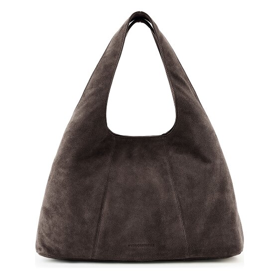 LES VISIONNAIRES Paz Essential Shoulder Bag Genuine Leather 46 cm