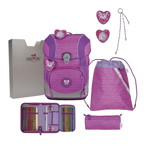 DerDieDas ErgoFlex Tiny School bag set 6-piece