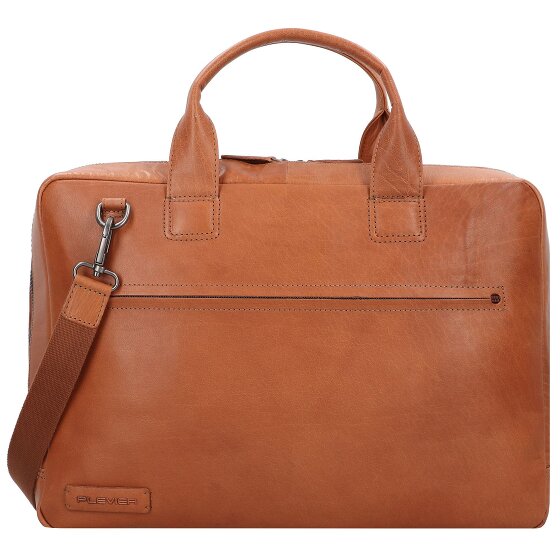 Plevier Rock Briefcase RFID protection Leather 43 cm Laptop compartment