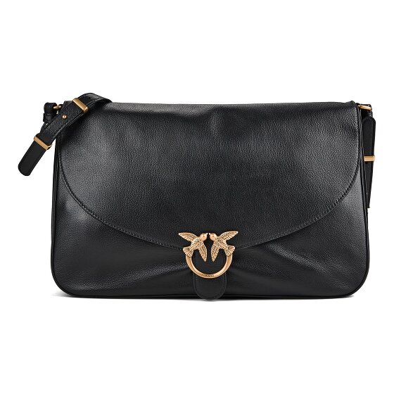 PINKO Love Satchel Big Shoulder bag Genuine Leather 36 cm