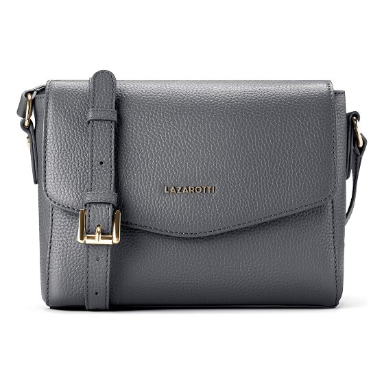 Lazarotti Bologna Leather Crossbody shoulder bag leather 22 cm