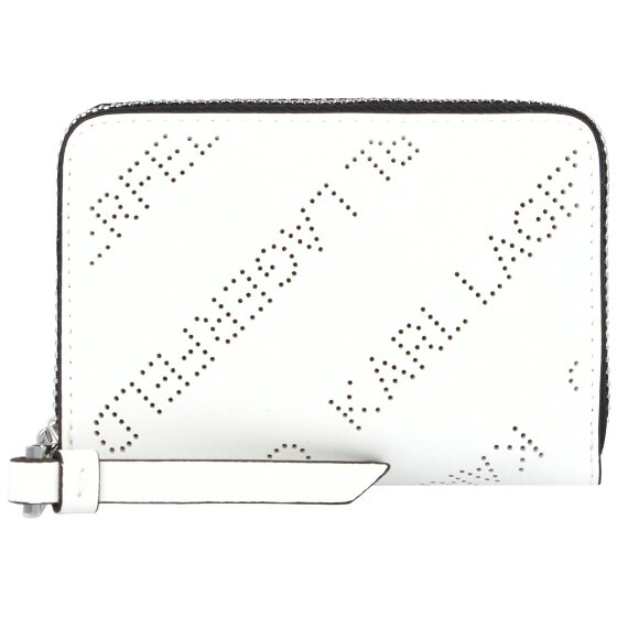 Karl Lagerfeld Punched wallet leather 10.5 cm