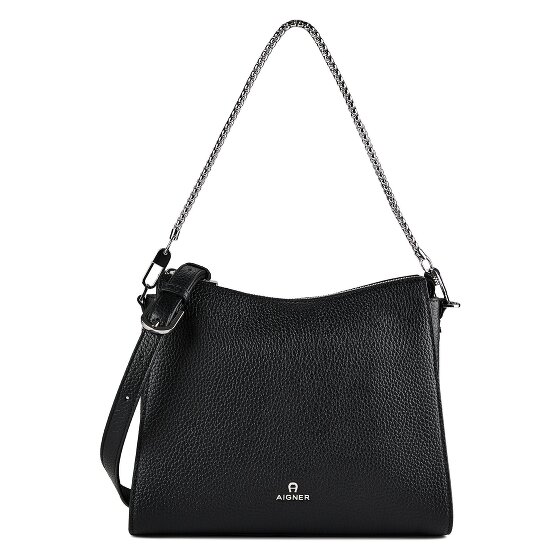 Aigner Ivy Shoulder Bag Genuine Leather 27 cm