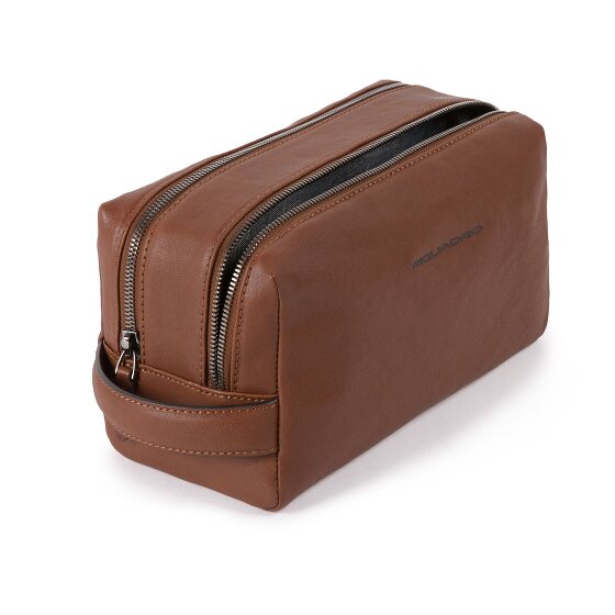 Piquadro Black Square Toilet bag Leather 25 cm