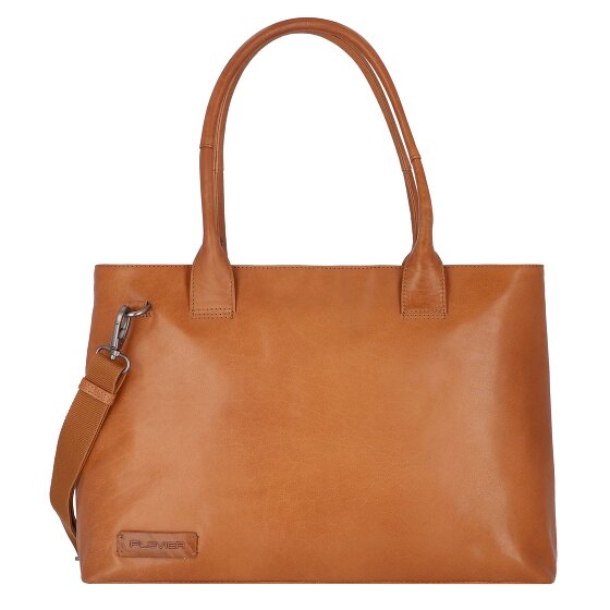 Plevier Rock Amber Shoulder Bag Leather 43 cm Laptop compartment