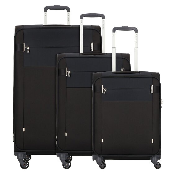 Samsonite Citybeat 4 wheels Suitcase set 3-piece with expansion pleat