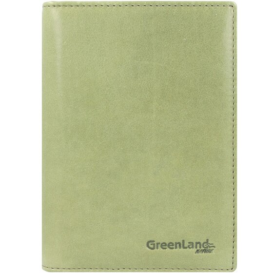 Greenland Nature Soft Colour passport case RFID leather 12 cm