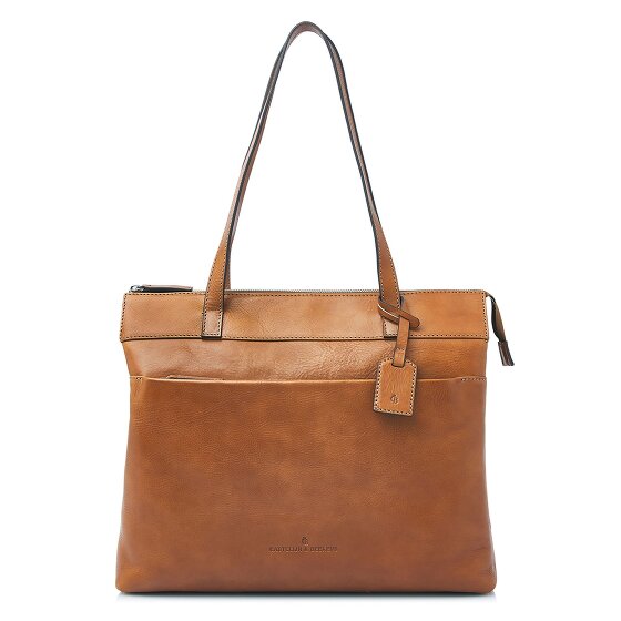 Castelijn & Beerens Lia Shopper Bag RFID protection Leather 45 cm Laptop compartment