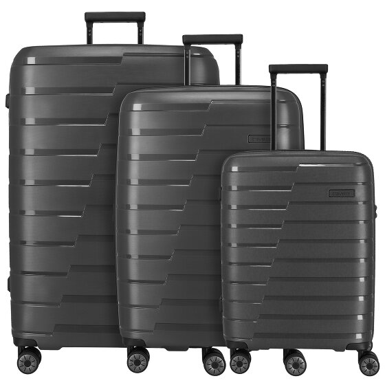 Travelite Air Base 4 Roll Suitcase Set 3pcs.