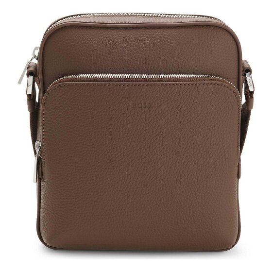 Boss New Crosstown Shoulder bag Genuine Leather 24 cm