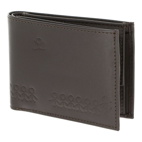 oxmox Leather Wallet RFID protection Genuine Leather 11 cm