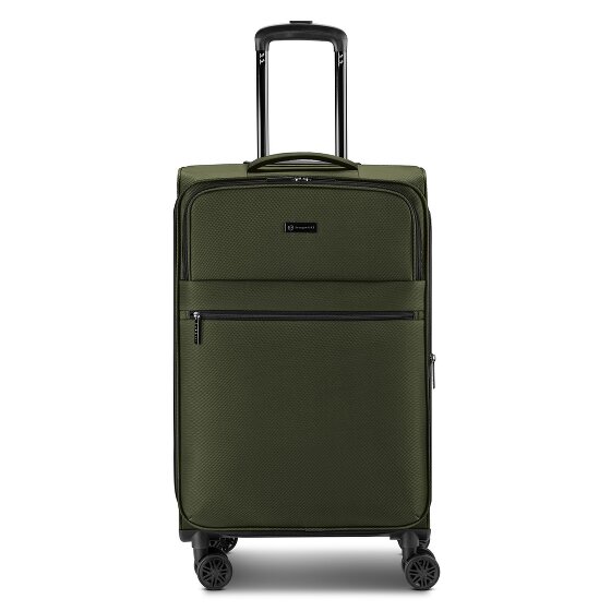 Bugatti Valencia Soft 4 wheels Trolley M 65 cm with expansion pleat