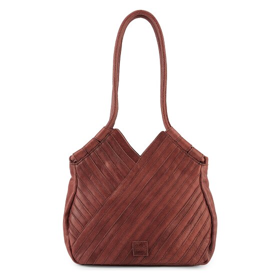 FredsBruder Criss-Cross Shopper Bag Genuine Leather 30 cm