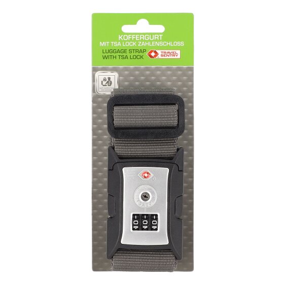 Worldpack Luggage belt with combination lock 5 cm