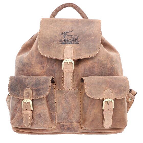 Greenburry Vintage backpack leather 40 cm
