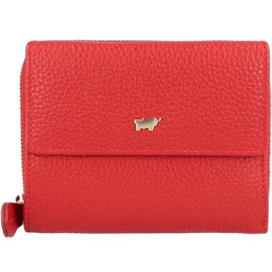 Braun Büffel Asti Wallet RFID protection Genuine Leather 12 cm