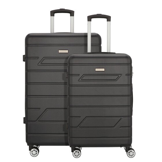 Nowi Bergamo 4 wheels Suitcase set 2-piece