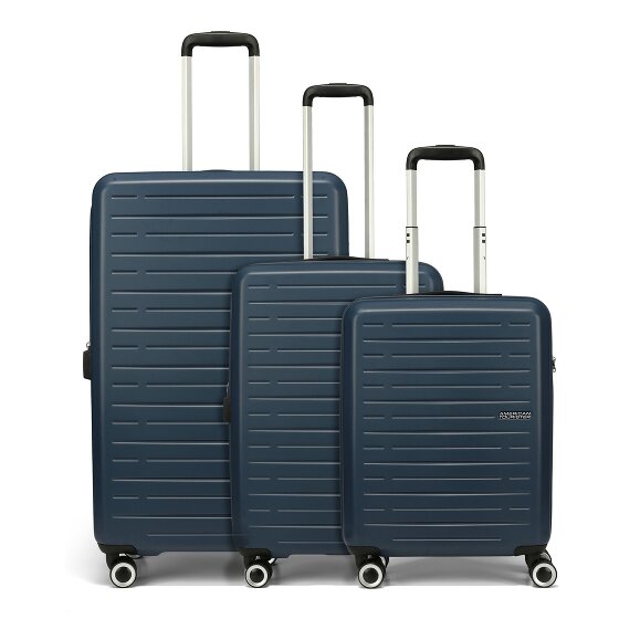 American Tourister Aerojoy 4 wheels Suitcase set 3-piece with expansion pleat