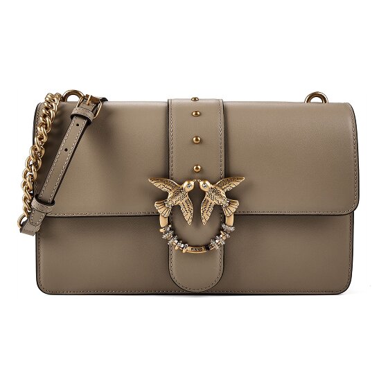 PINKO Love One Shoulder bag Genuine Leather 26 cm