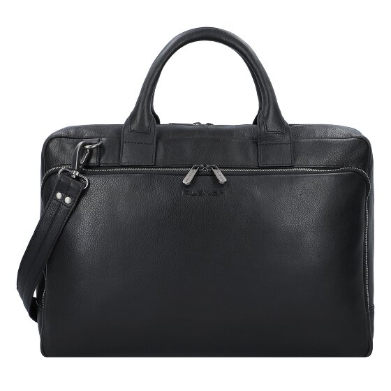 Plevier Vintage Bill Briefcase Leather 40 cm Laptop compartment