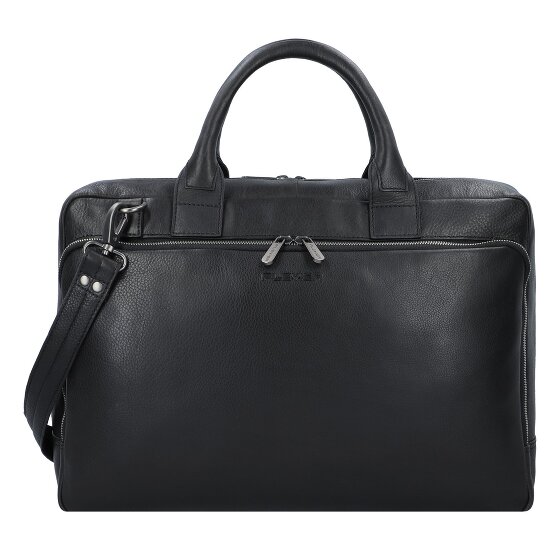 Plevier Vintage Bill Briefcase Leather 40 cm Laptop compartment