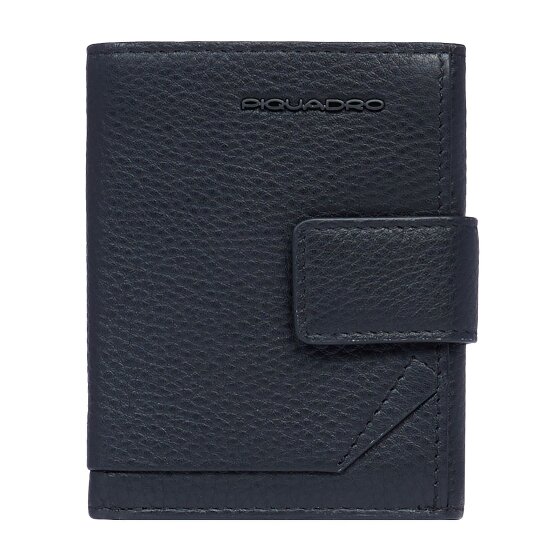 Piquadro Than Wallet RFID protection Leather 10 cm