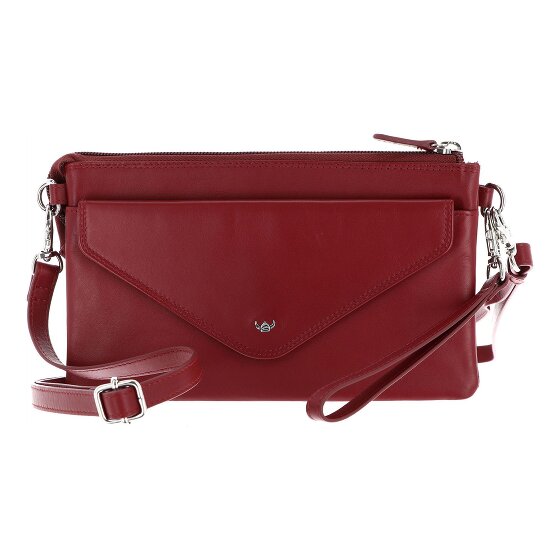 Golden Head Polo Clutch purse RFID protection Genuine Leather 22 cm