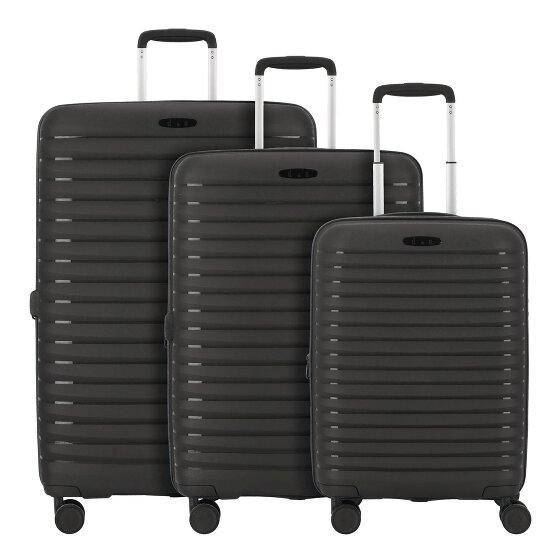 d&n Travel Line 4500 4 wheels Suitcase set 3-piece with expansion pleat d&n Travel Line 4500 4 wheels Suitcase set 3-piece with expansion pleat