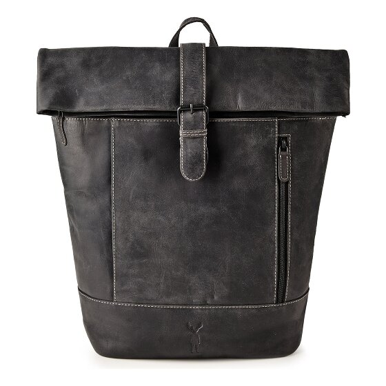 Jack Kinsky Baltimore 15 Business backpack Genuine Leather 43 cm Laptop compartment