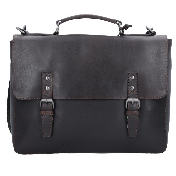 Leonhard Heyden Dakota briefcase leather 40 cm laptop compartment