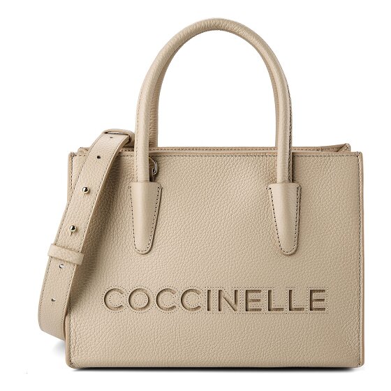 Coccinelle Myrtha Shopper Bag Genuine Leather 27 cm