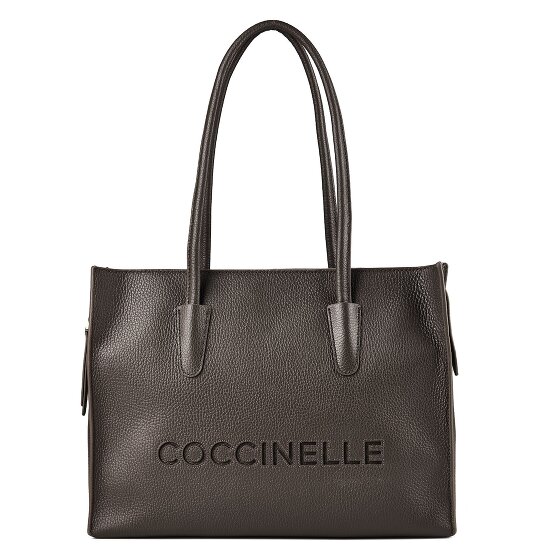 Coccinelle Myrtha Shopper Bag Genuine Leather 36 cm