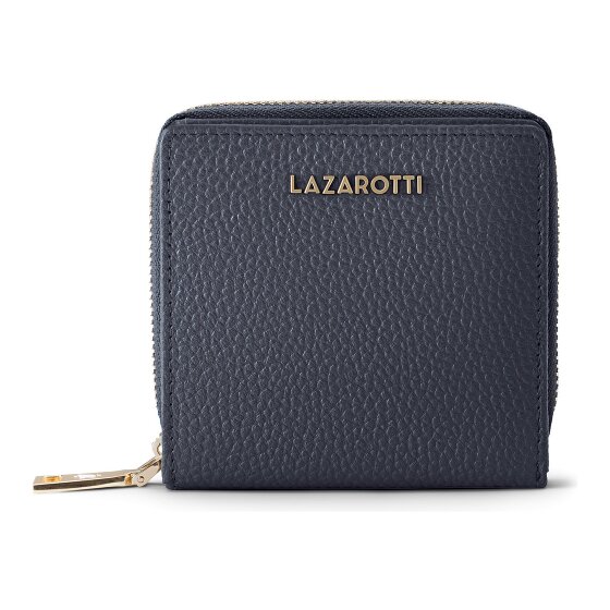 Lazarotti Bologna Leather Medium Zip-Around Wallet, Leather, 10 cm