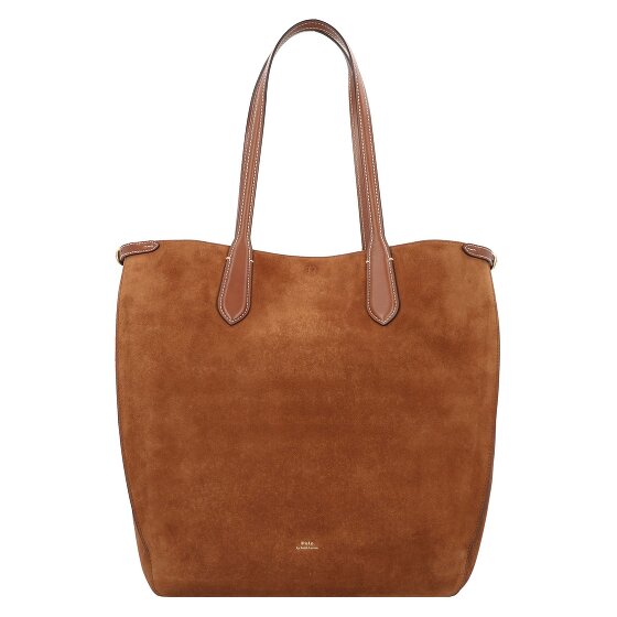 POLO RALPH LAUREN Bellport Shopper Bag Genuine Leather 35 cm