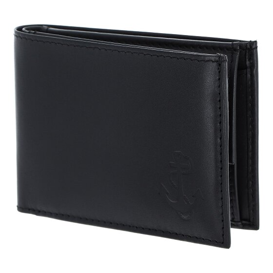 oxmox Leather Wallet RFID protection Genuine Leather 11 cm