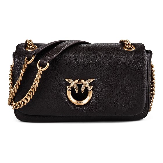 PINKO Love Soft Shoulder Bag Genuine Leather 22 cm