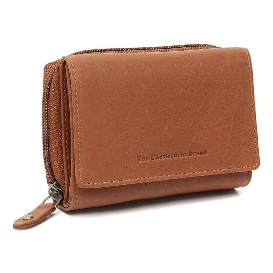 The Chesterfield Brand Zelan Wallet RFID protection Genuine Leather 12 cm