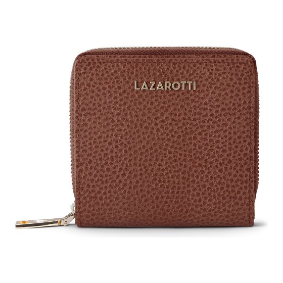 Lazarotti Bologna Leather Medium Zip-Around Wallet Leather 10 cm